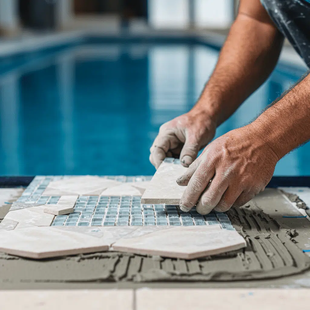 Pool Tile Repair
