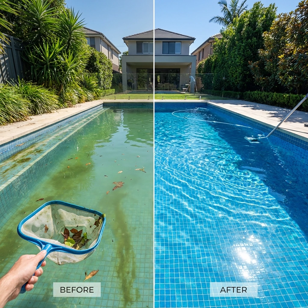 Pool Renovation Gallery Sydney 11 Swimming Pool Cleaners Sydney before and after