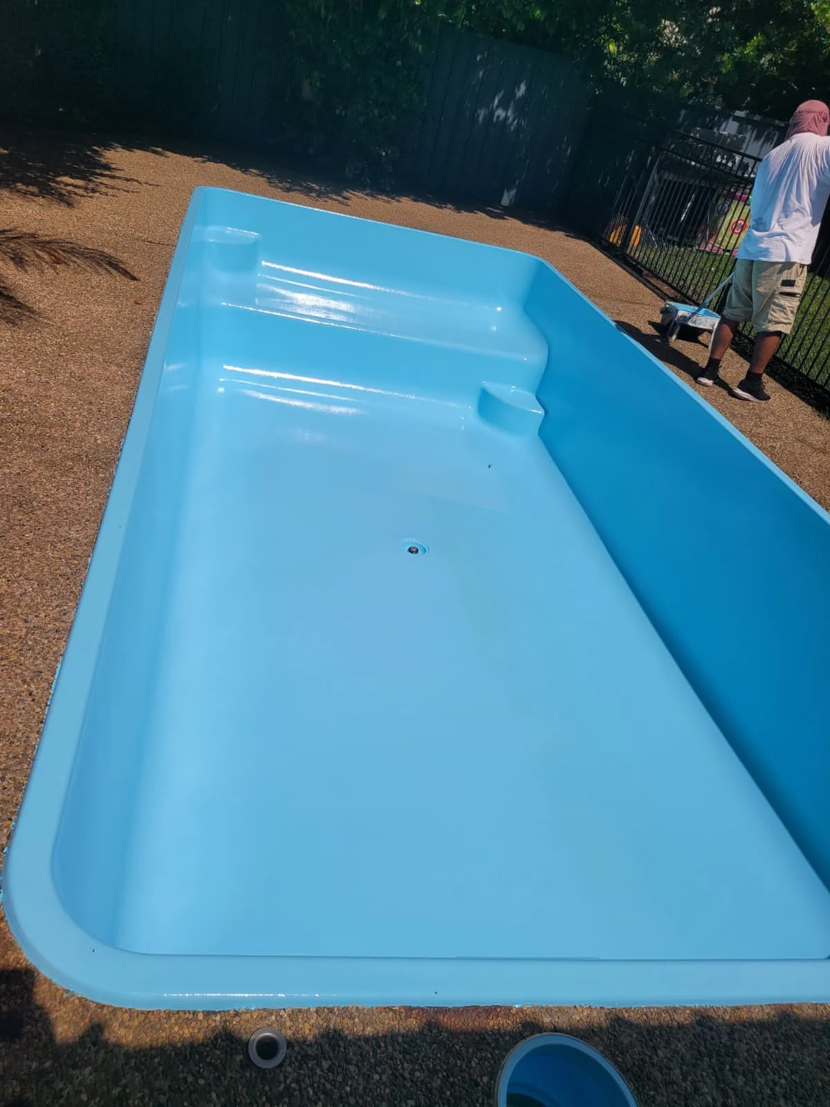 Pool Renovation Gallery Sydney 10 Fiberglass pool before and after images After