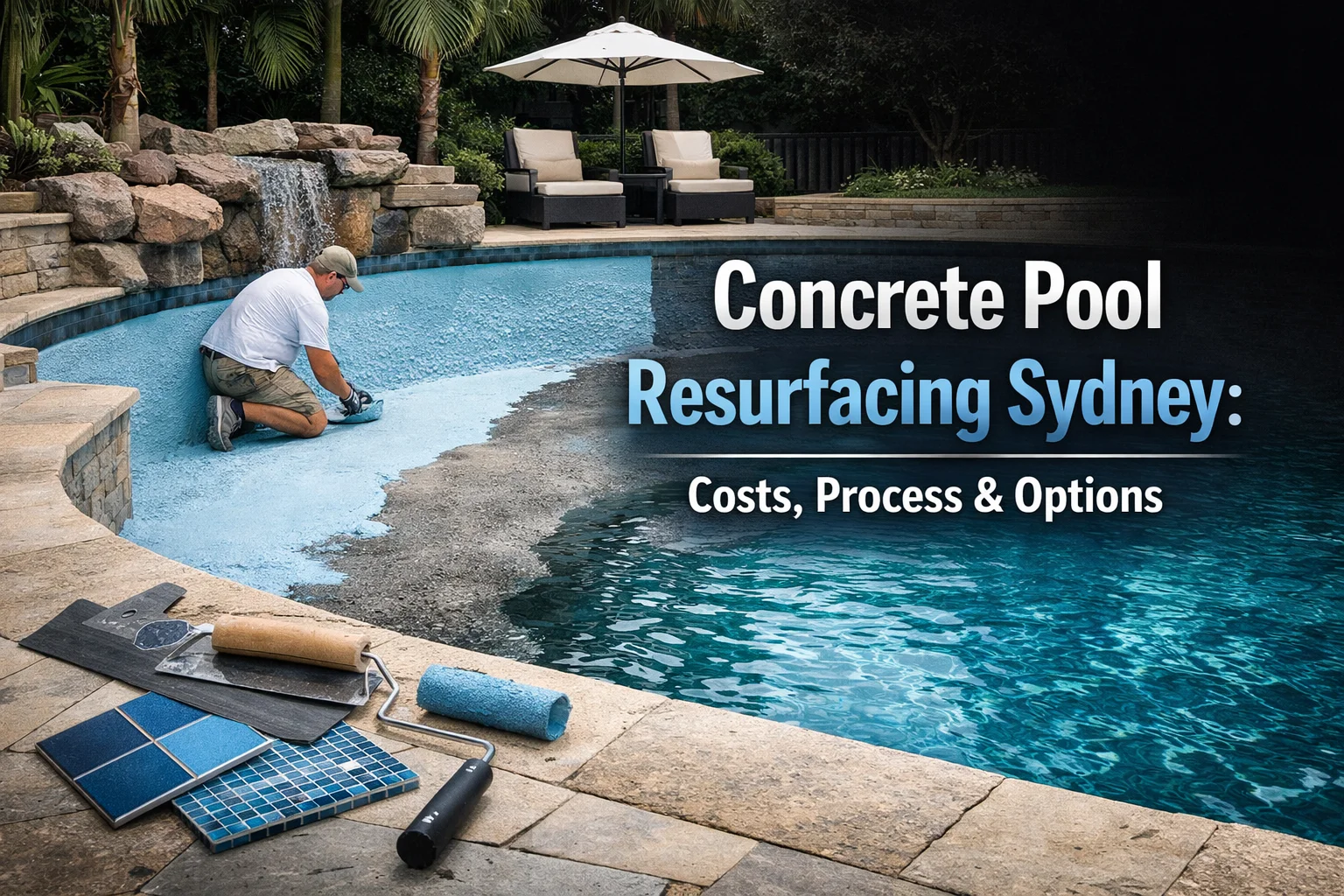 Concrete pool resurfacing sydney