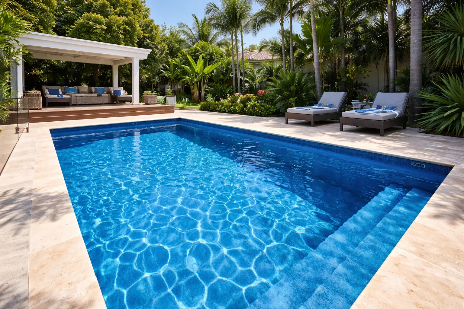 luxapool epoxy pool paint services