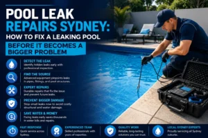 Pool leak repairs sydney
