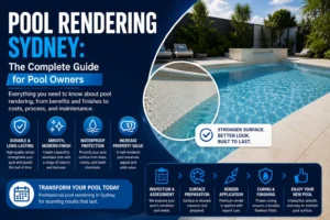 Pool rendering Sydney