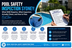 Pool safety inspection Sydney