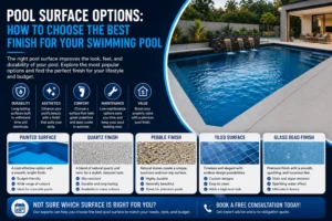 Pool surface options