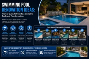 Swimming pool renovation ideas